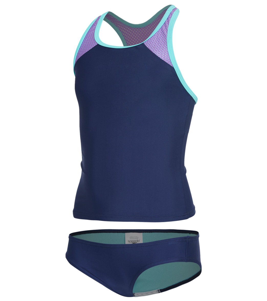 speedo girls two piece