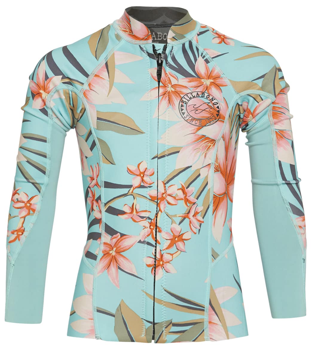 Billabong Teen Girls' Peeky Wetsuit Jacket at Free