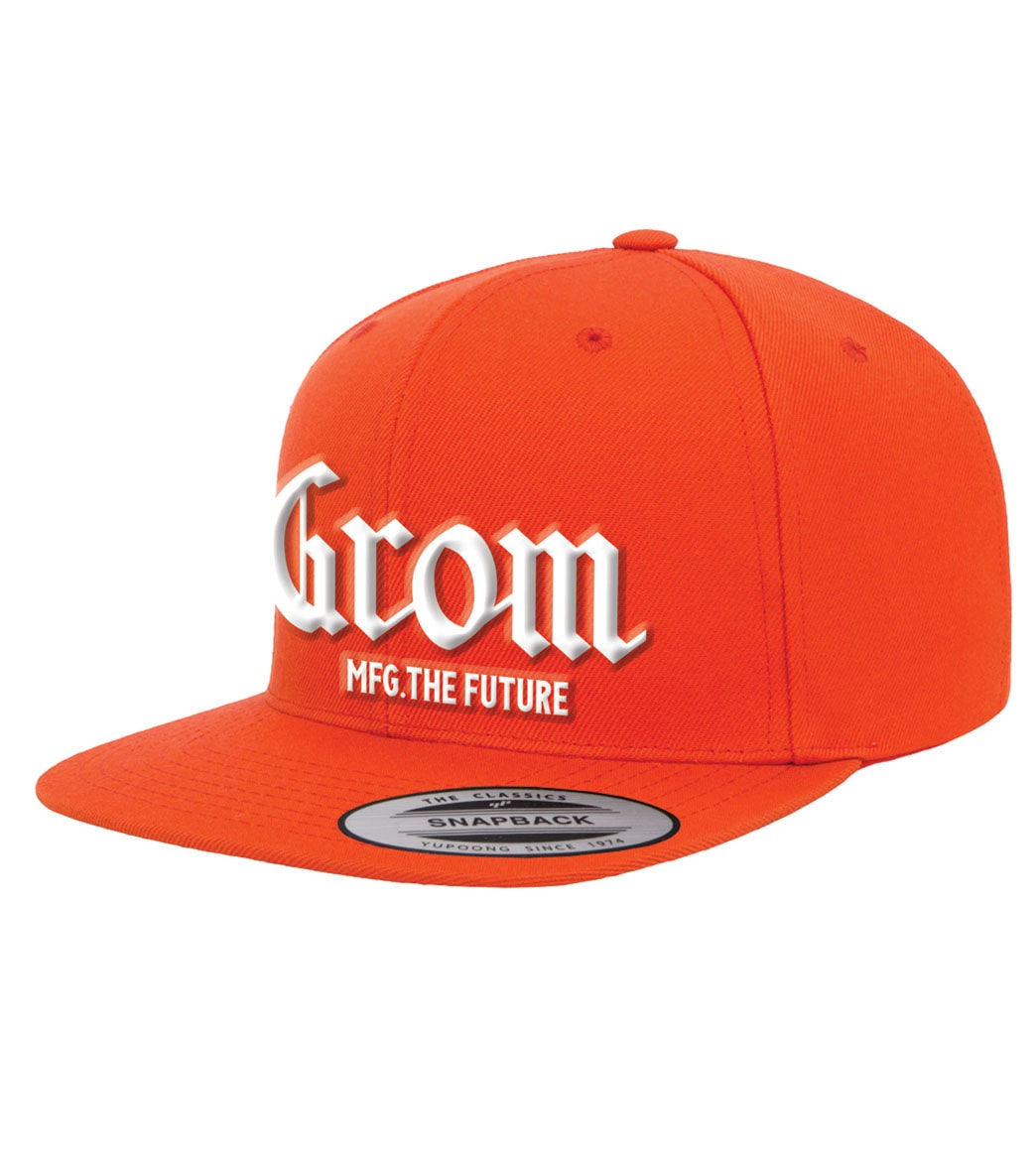 Grom Boys' 3D Gothic Hat - Orange - Swimoutlet.com