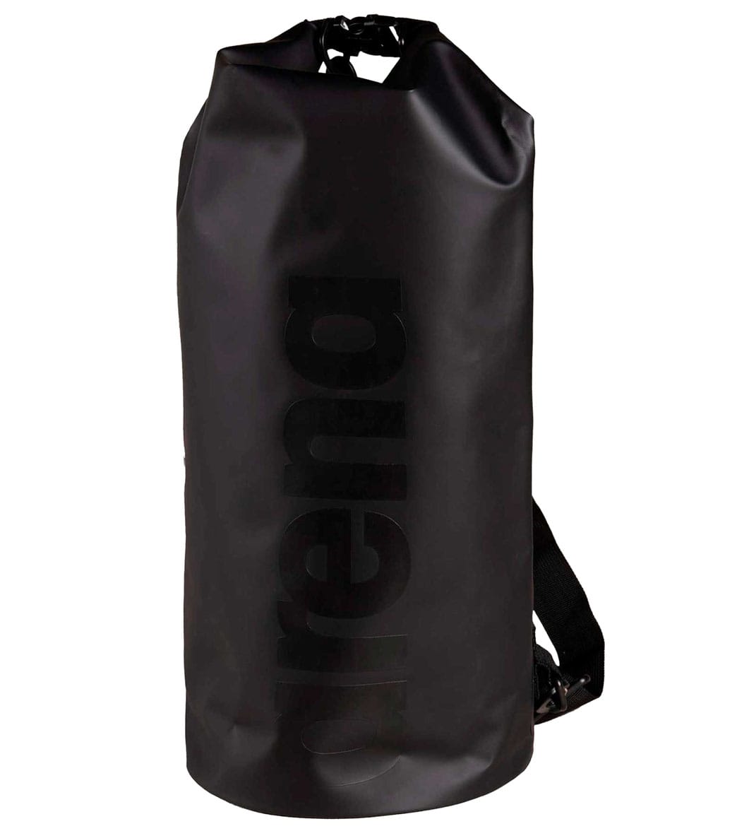 Arena Team Drybag All-Black - Black - Swimoutlet.com