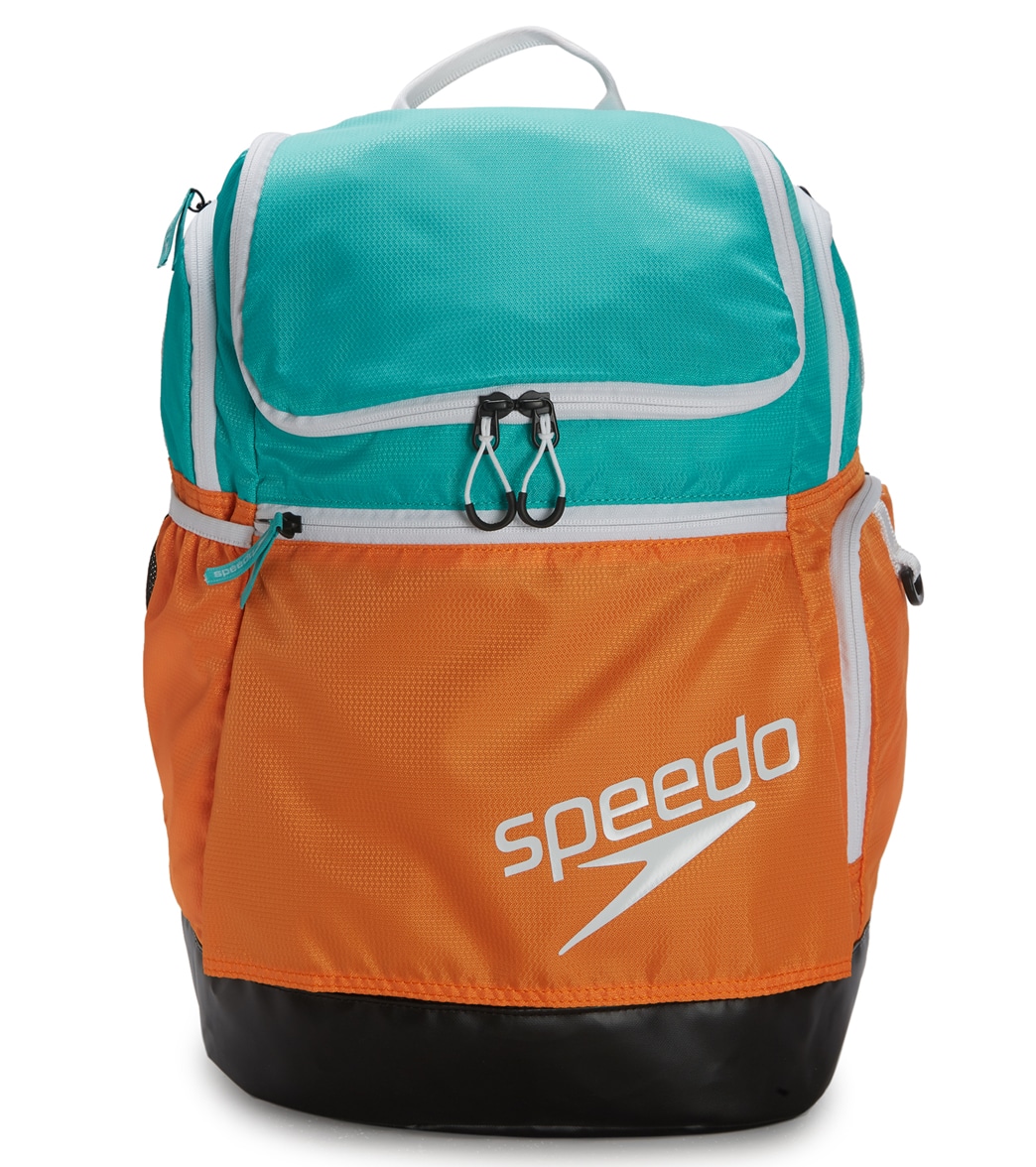 Speedo Teamster 2.0 35L Backpack - Orange/Ceramic - Swimoutlet.com