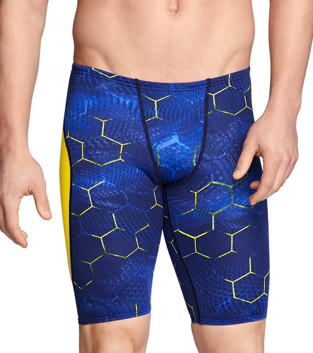 Speedo Men's Emerging Force Jammer Swimsuit at Free