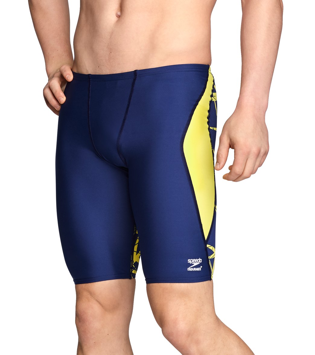 Speedo Mens Hard Wired Jammer Swimsuit At Free Shipping