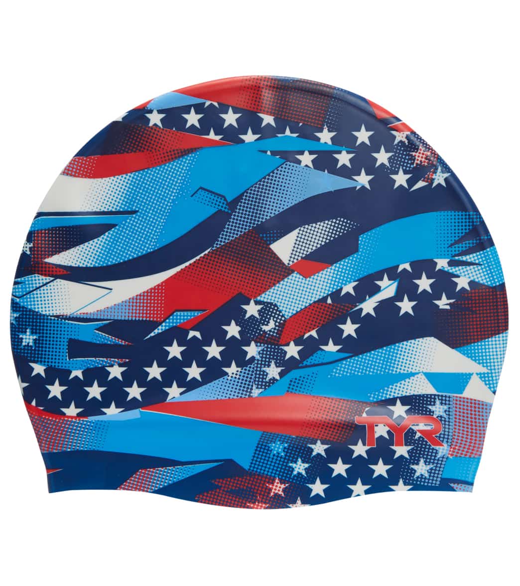 tyr-usa-ribbon-silicone-swim-cap-at-swimoutlet