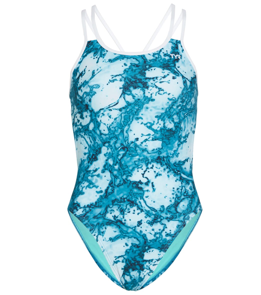 TYR Women's Splash Dualfit One Piece Swimsuit at Free