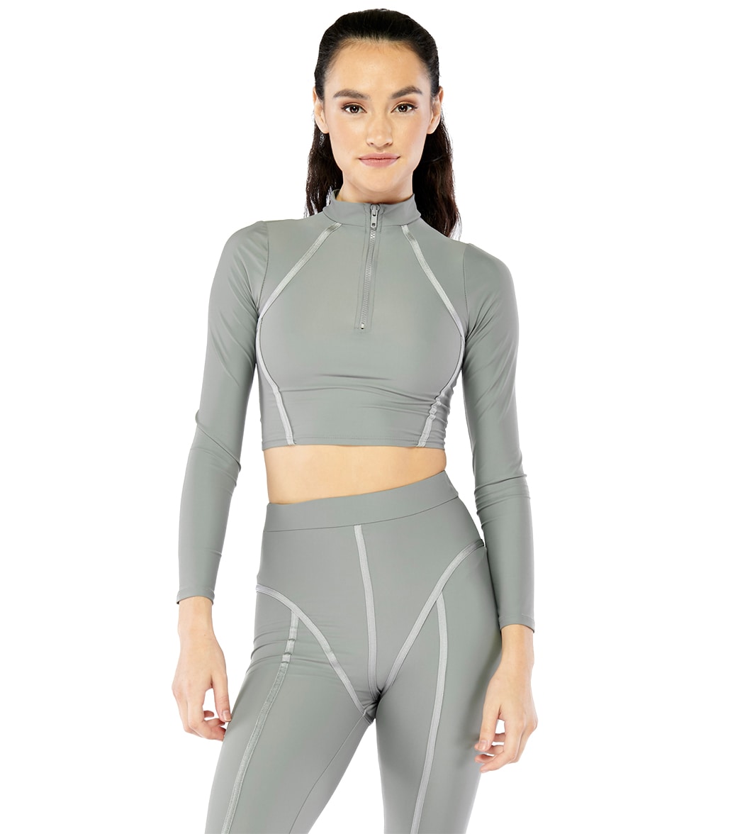 electric yoga tops