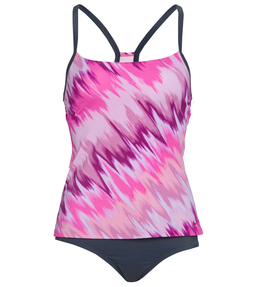 Nike Women's Sport Two Piece Tankini Set at SwimOutlet.com - Free Shipping