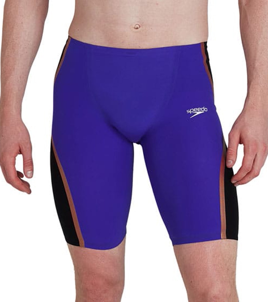 Speedo Men's LZR Pure Intent High Waist Jammer Tech Suit Swimsuit at