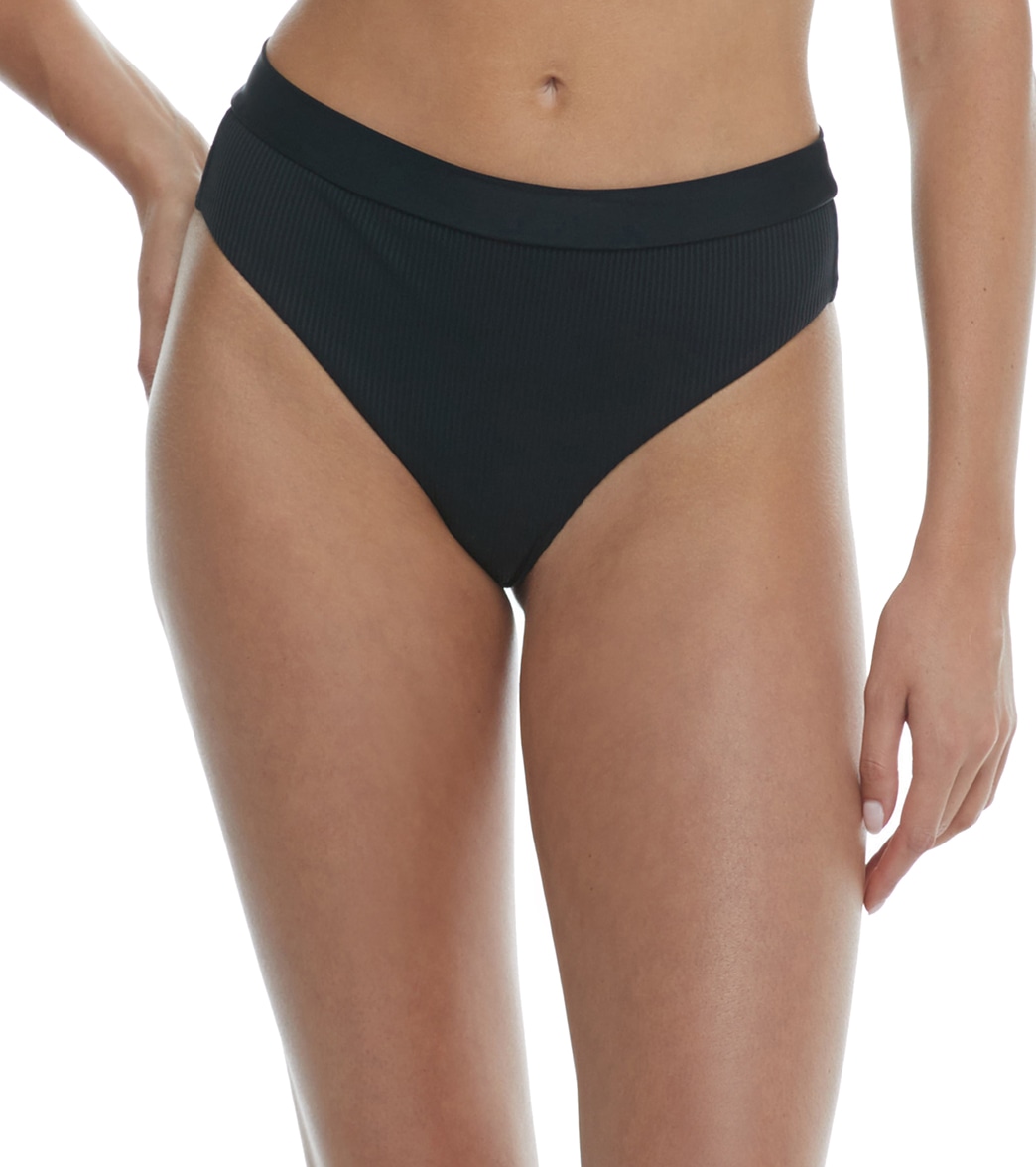 Body Glove Women's Ibiza Marlee Bikini Bottom - Black Medium Polyamide/Spandex - Swimoutlet.com
