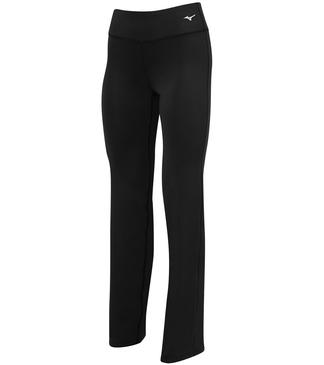 Mizuno Women's Align Long Volleyball Pants - Black Medium - Swimoutlet.com