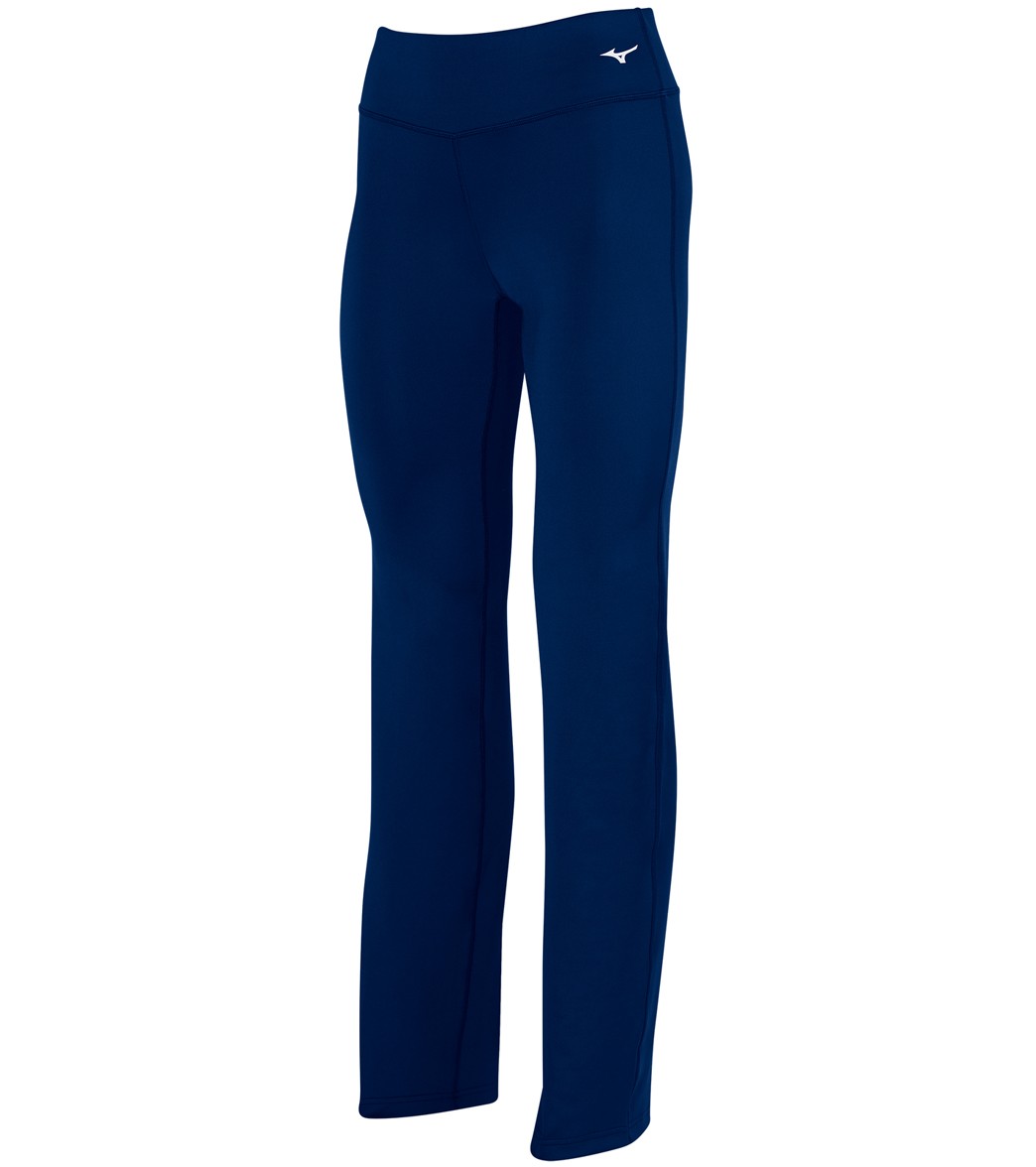 Mizuno Women's Align Long Volleyball Pants - Navy Medium - Swimoutlet.com