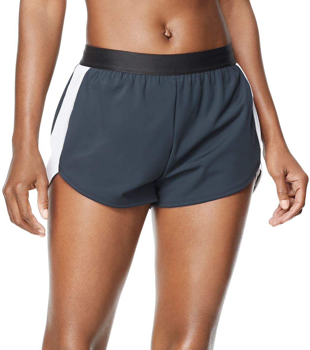 Speedo Active Women's Running Shorts - Black Xl Size Xl - Swimoutlet.com