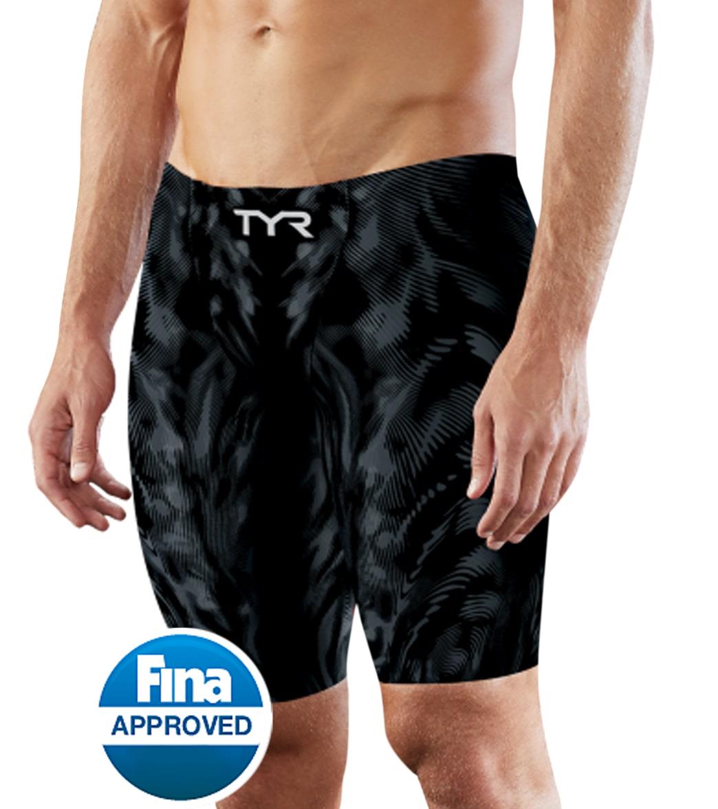 TYR Men's Venzo Phantom Genesis Jammer Tech Suit Swimsuit at SwimOutlet