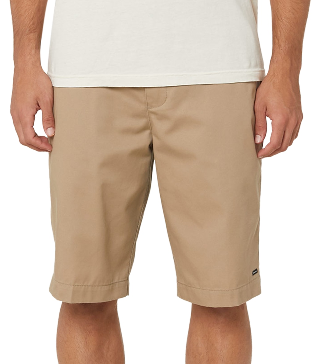 O'neill Men's 22 Redwood Walkshorts - Khaki 31 Cotton/Polyester - Swimoutlet.com