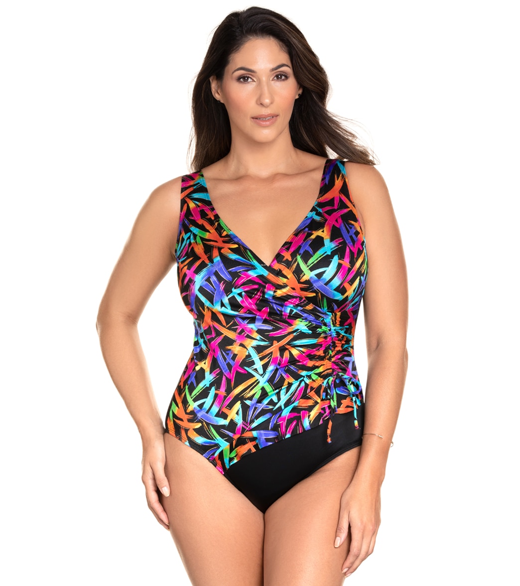 size 16 one piece swimwear