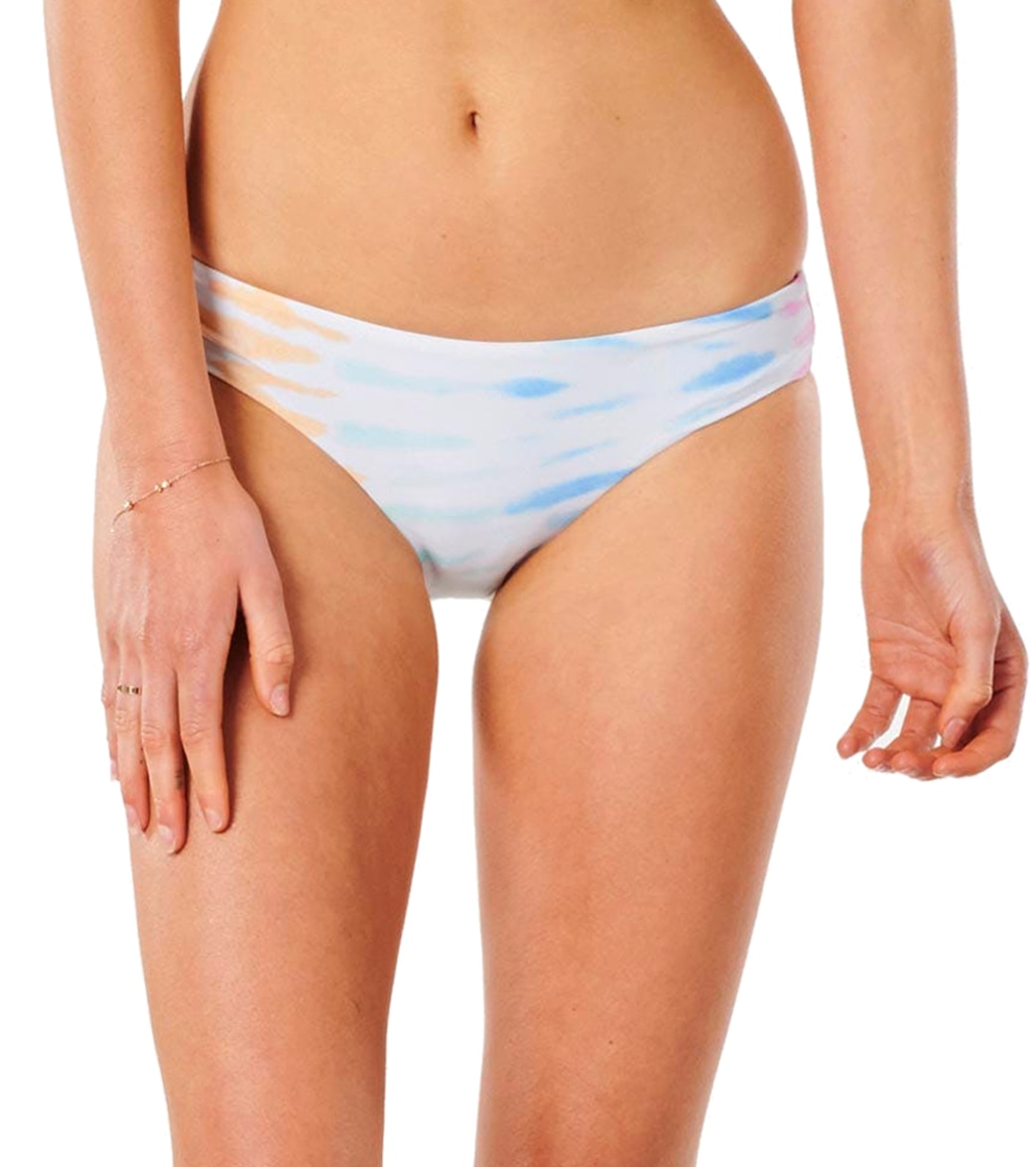 Rip Curl Women's Wipeout Good Bikini Bottom - Blue/Multi Medium - Swimoutlet.com