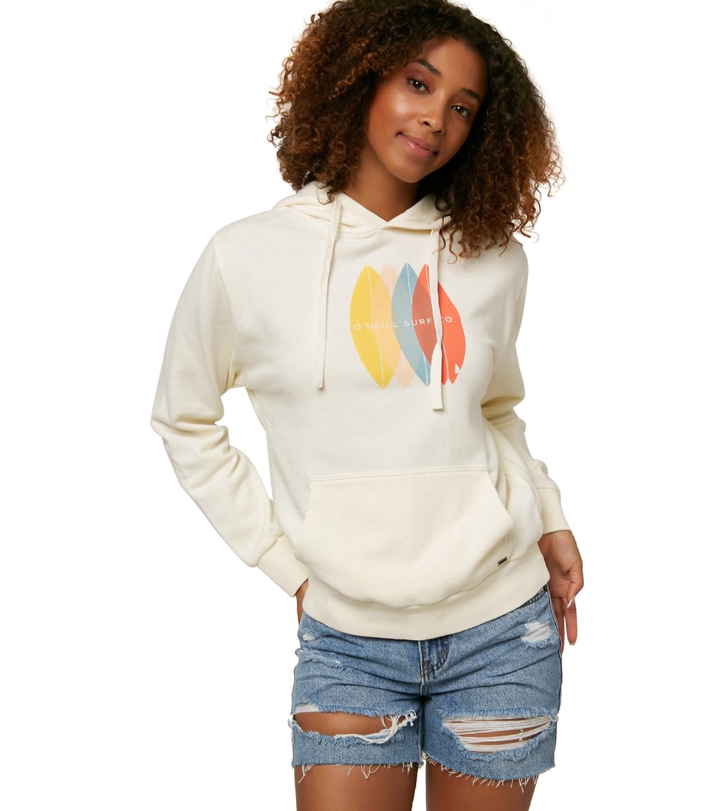 O'neill Women's Offshore Hooded Pullover - Winter White Large - Swimoutlet.com