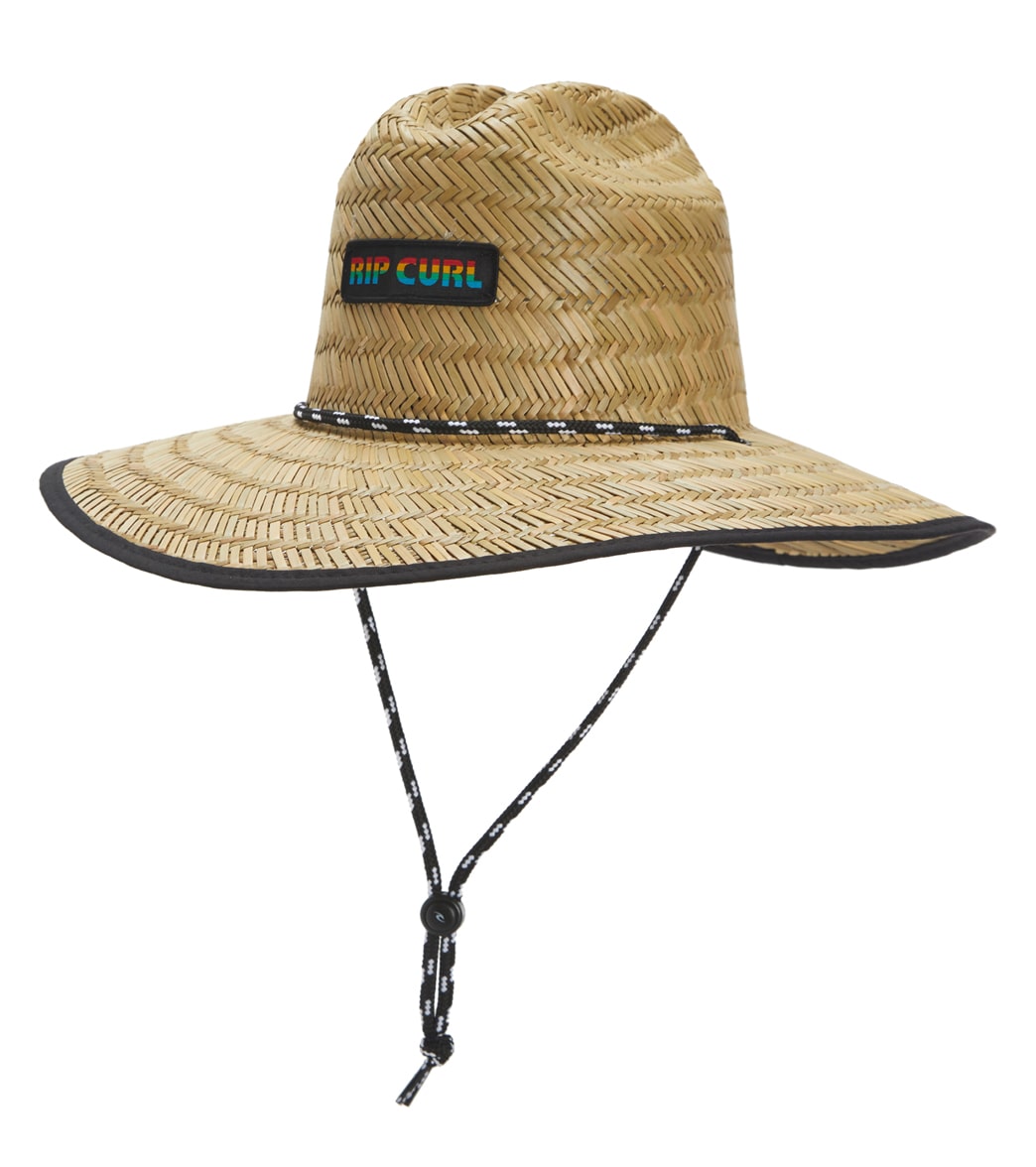 Rip Curl Men's Icons Straw Hat - Natural Small/Medium - Swimoutlet.com