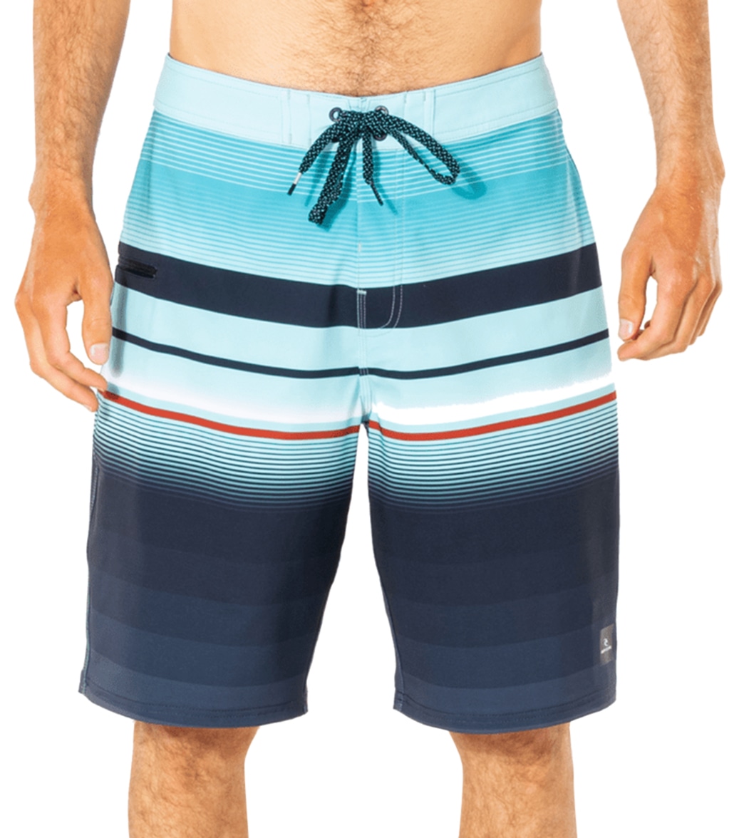 Rip Curl Men's 21 Mirage Daybreak Boardshorts - Washed Aqua 33 Cotton - Swimoutlet.com