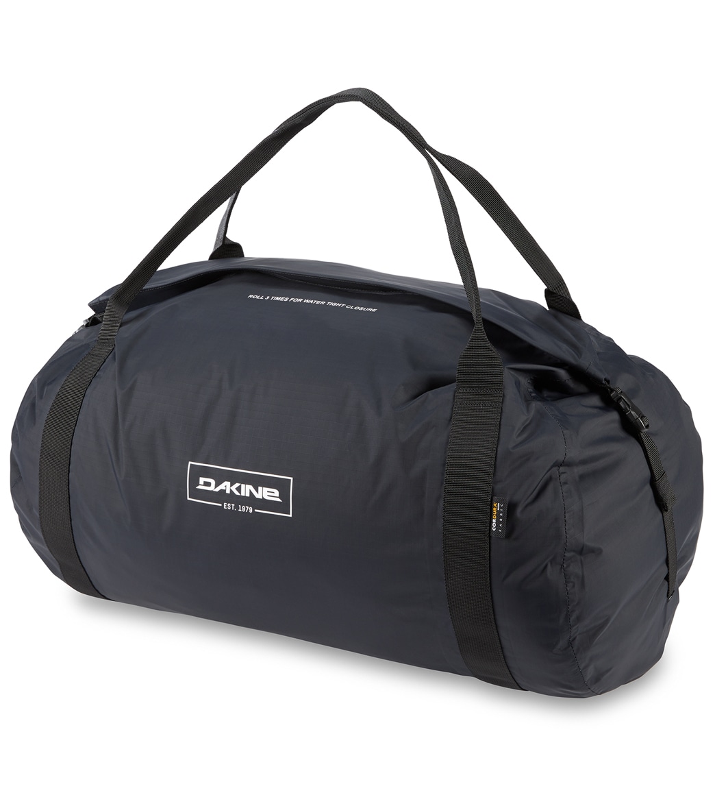 Dakine Unisex Packable 40L Rolltop Dry Duffle - Black One Size - Swimoutlet.com