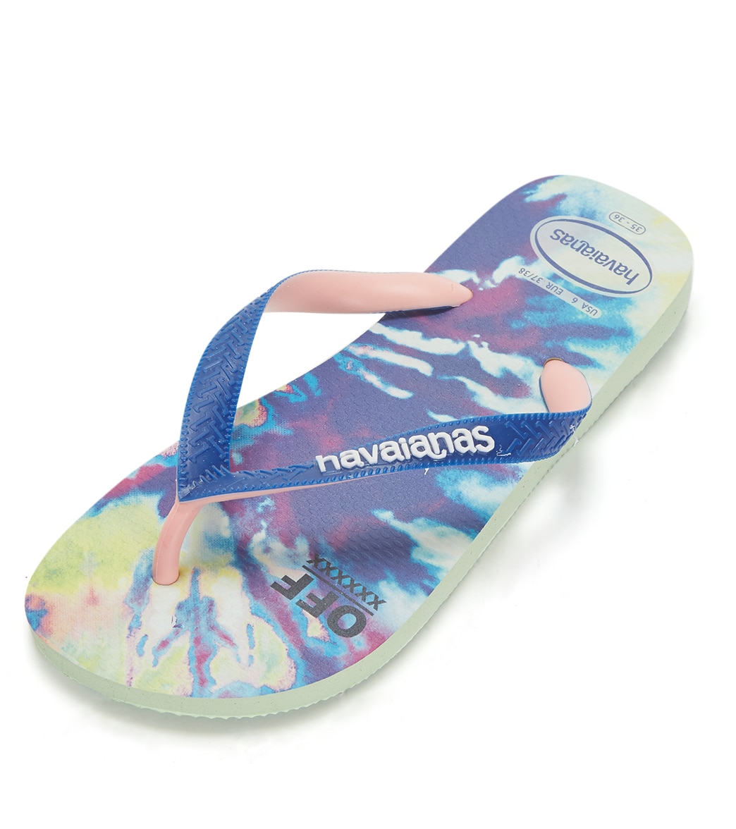 Havaianas Top Fashion Sandals - Apple Green 39/40 - Swimoutlet.com