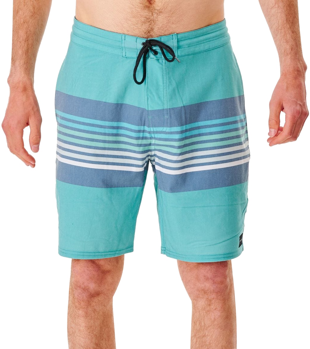 Rip Curl Men's Lineup Layday 19 Boardshorts - Baltic Teal 29 - Swimoutlet.com