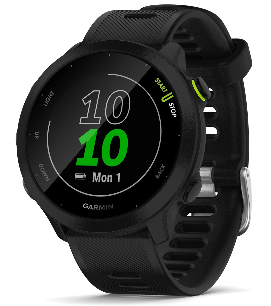 Garmin Forerunner 55 Gps Smartwatch - Black - Swimoutlet.com