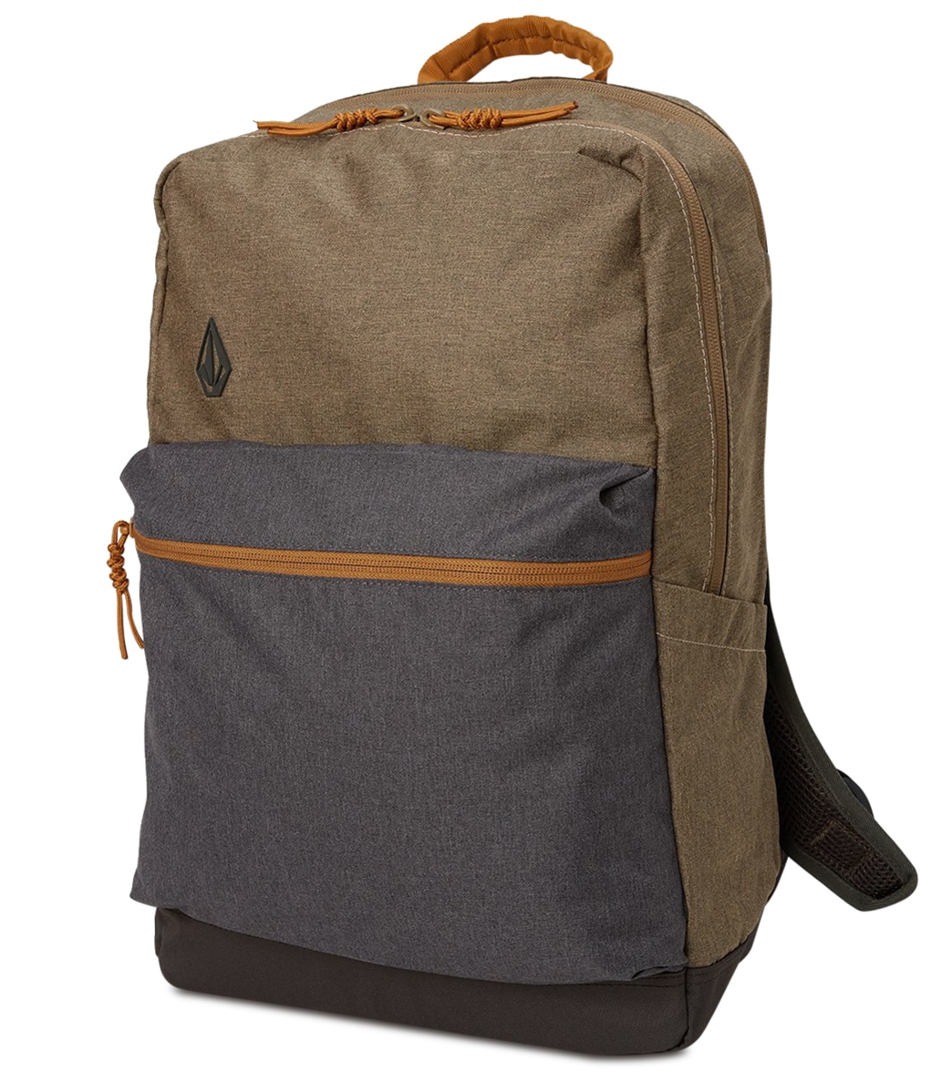 Volcom Men's School Backpack - Khaki One Size - Swimoutlet.com