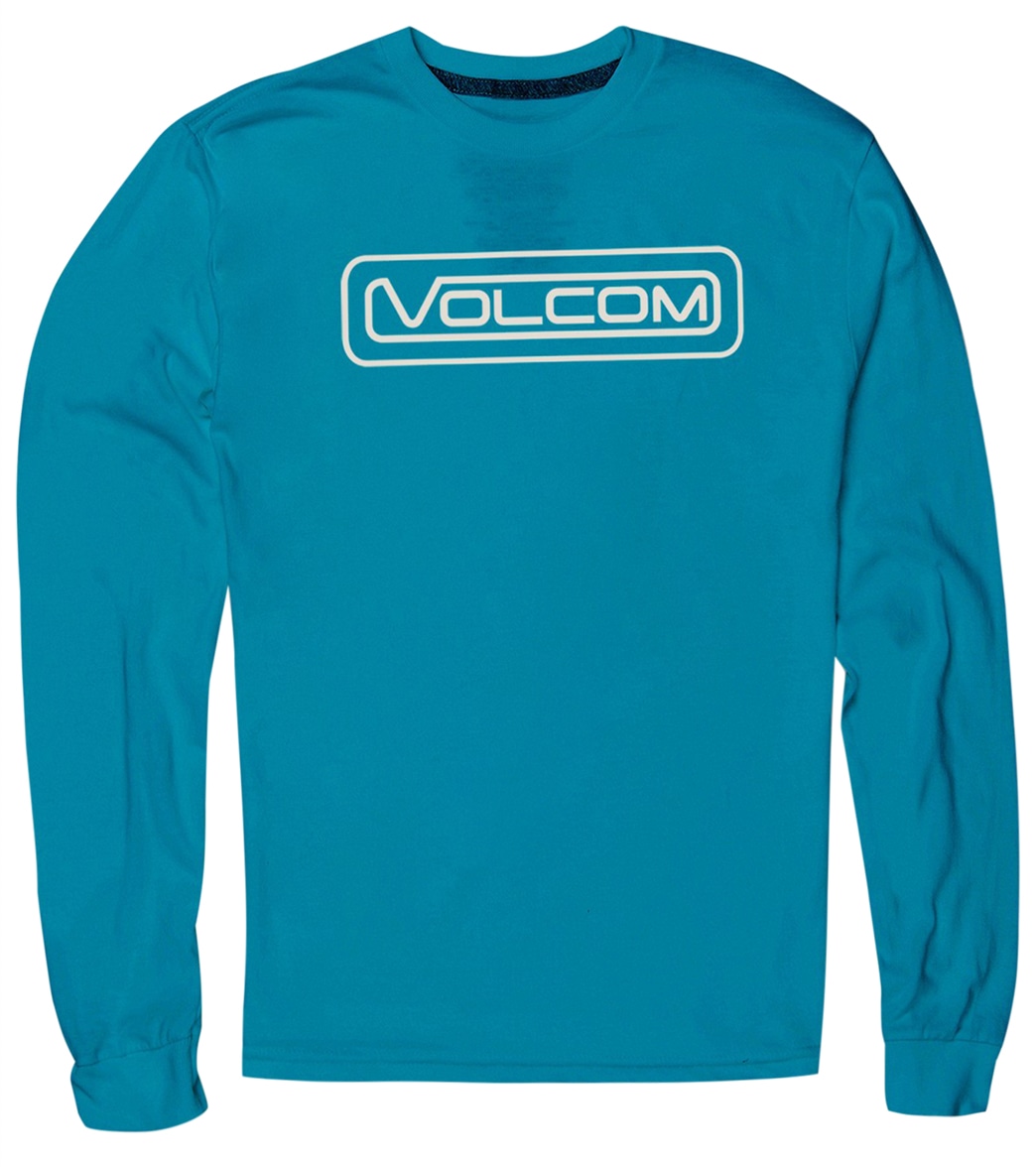 Volcom Boys' Striper Long Sleeve T-Shirt - Barrier Reef 2T - Swimoutlet.com