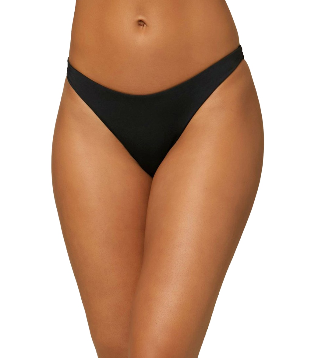 O'neill Women's Flamenco Saltwater Bikini Bottom - Black Large - Swimoutlet.com