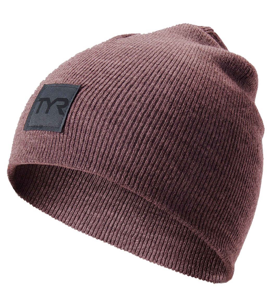 TYR Knit Beanie - Light Pink One Size - Swimoutlet.com