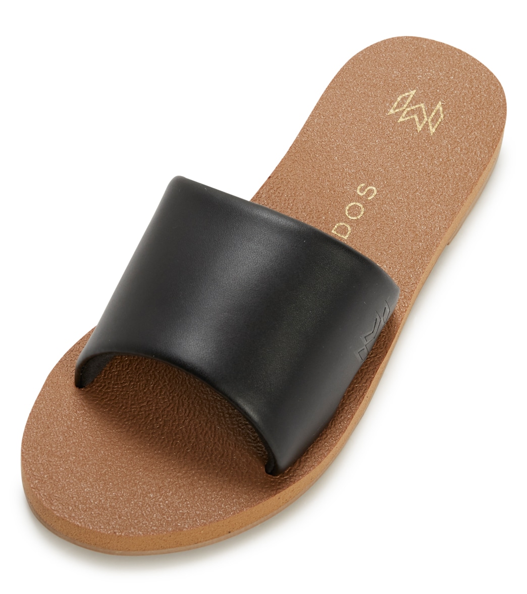 Malvados Women's Icon Ellie Slides Sandals - Noir 5/6 - Swimoutlet.com