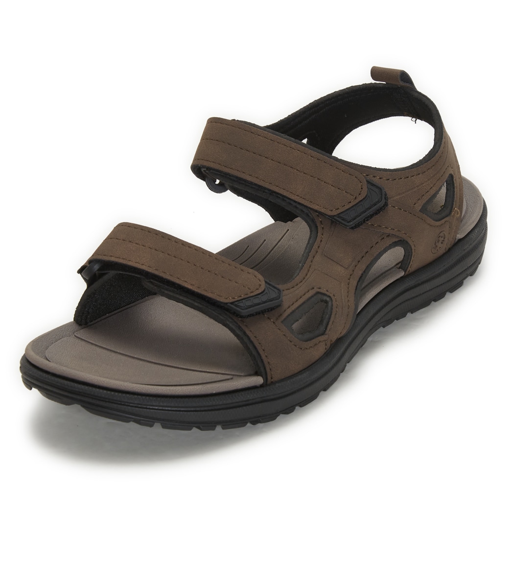 Northside Men's Riverside Lite Sport Sandals - Dark Brown 080 - Swimoutlet.com