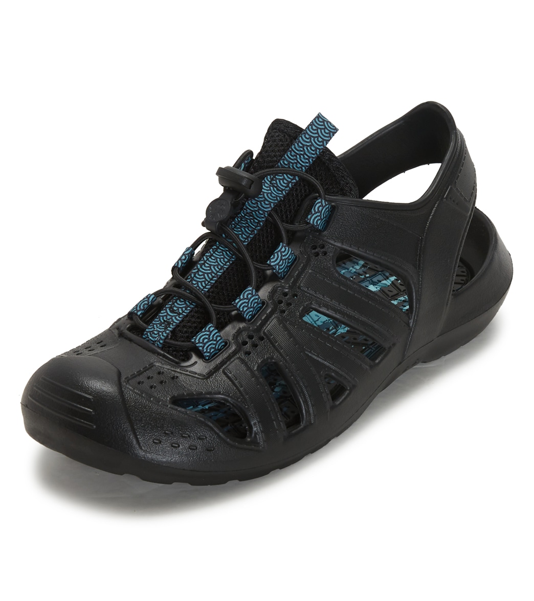 Northside Women's Pacific Drift Water Shoes - Black/Aqua 6 - Swimoutlet.com