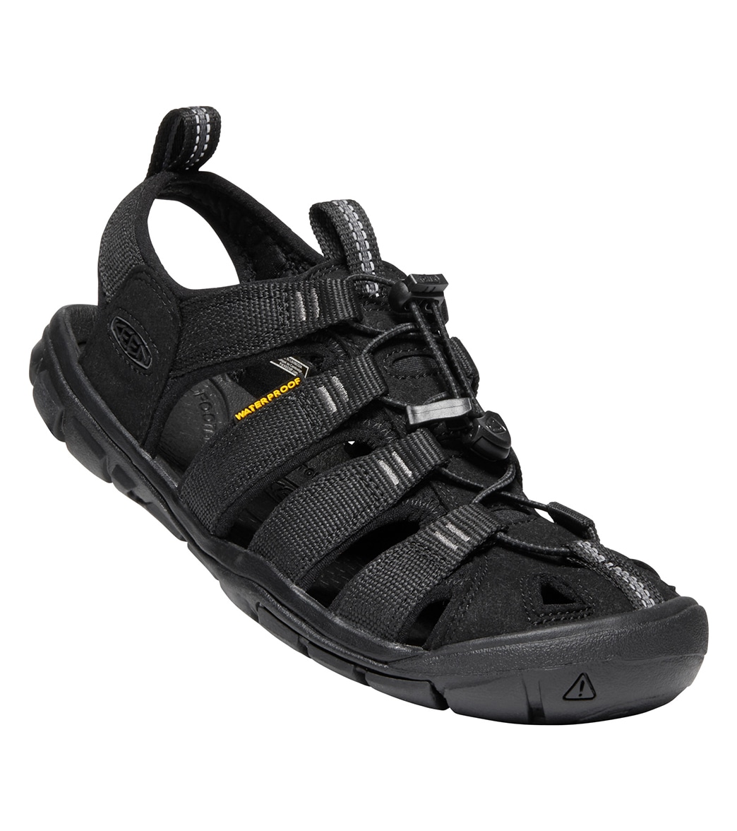 Keen Women's Clearwater Cnx Water Shoes - Black/Black 11 - Swimoutlet.com