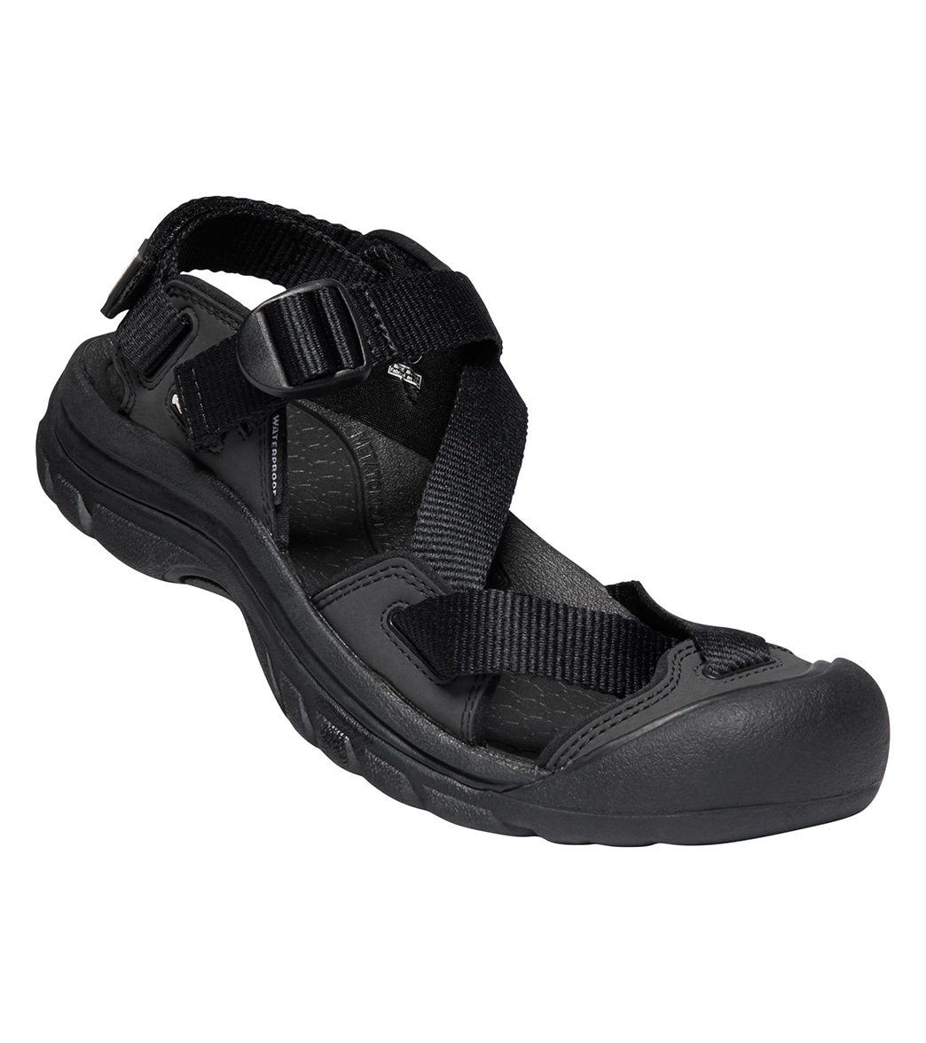 Keen Women's Zerraport Ii Water Shoes - Black/Black 10 - Swimoutlet.com