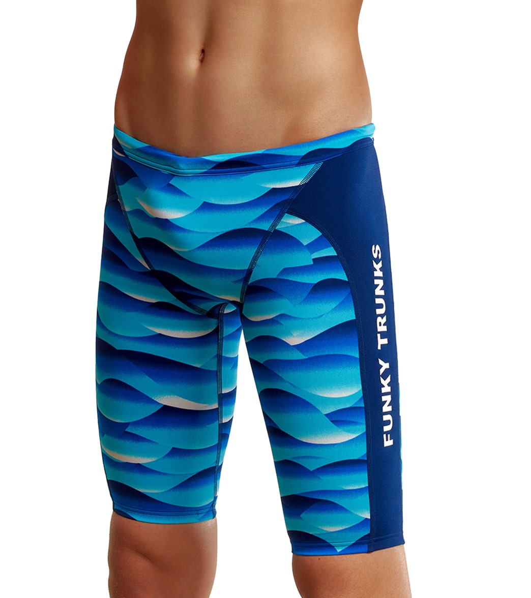 Funky Trunks Boys' Storm Buoy Training Jammer Swimsuit - 10 Polyester - Swimoutlet.com