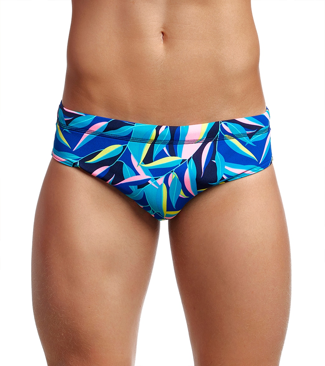 Funky Trunks Men's Gum Nuts Classic Brief Swimsuit - 34 Polyester - Swimoutlet.com