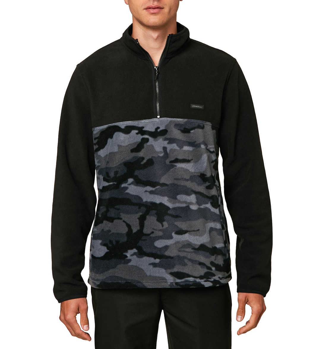 O'neill Men's Traveler Conway Pullover - Black Large Polyester - Swimoutlet.com