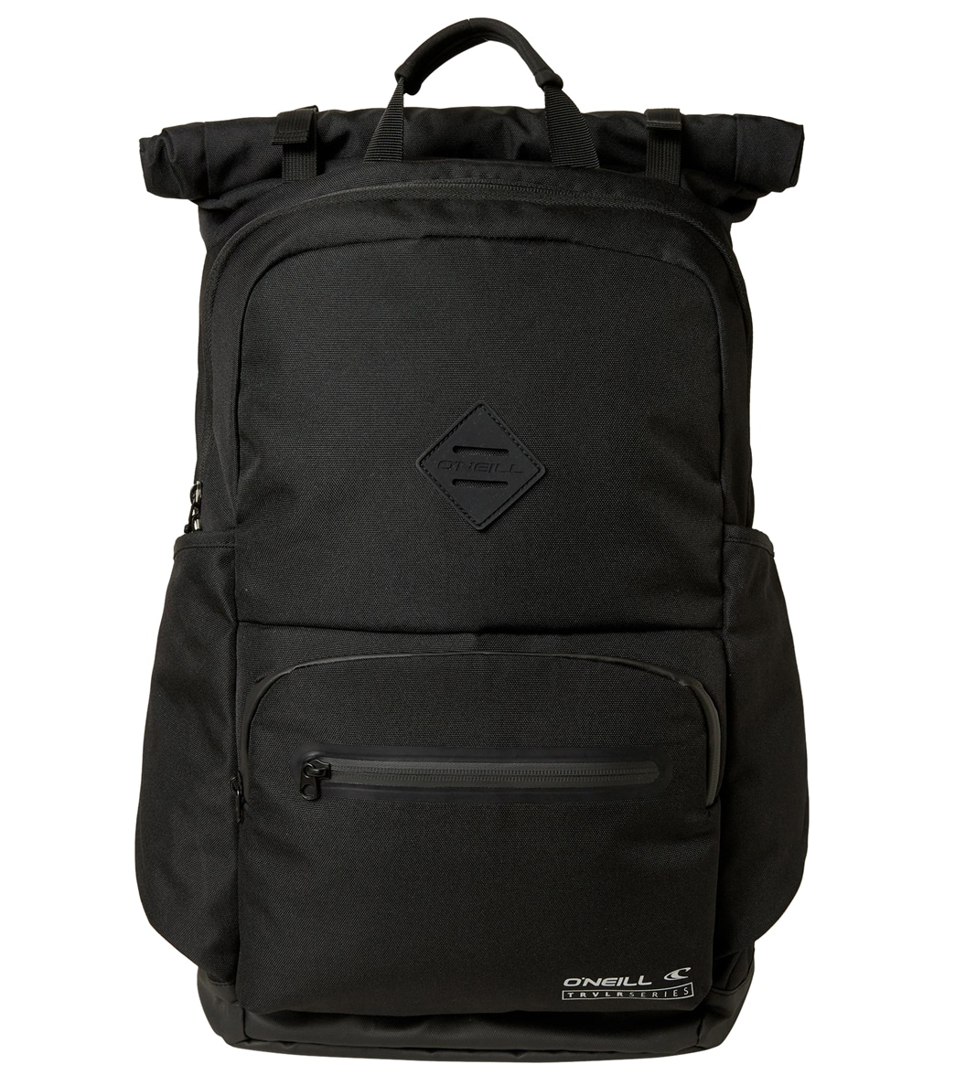 O'neill Men's Journey Traveler Backpack - Black One Size Polyester - Swimoutlet.com