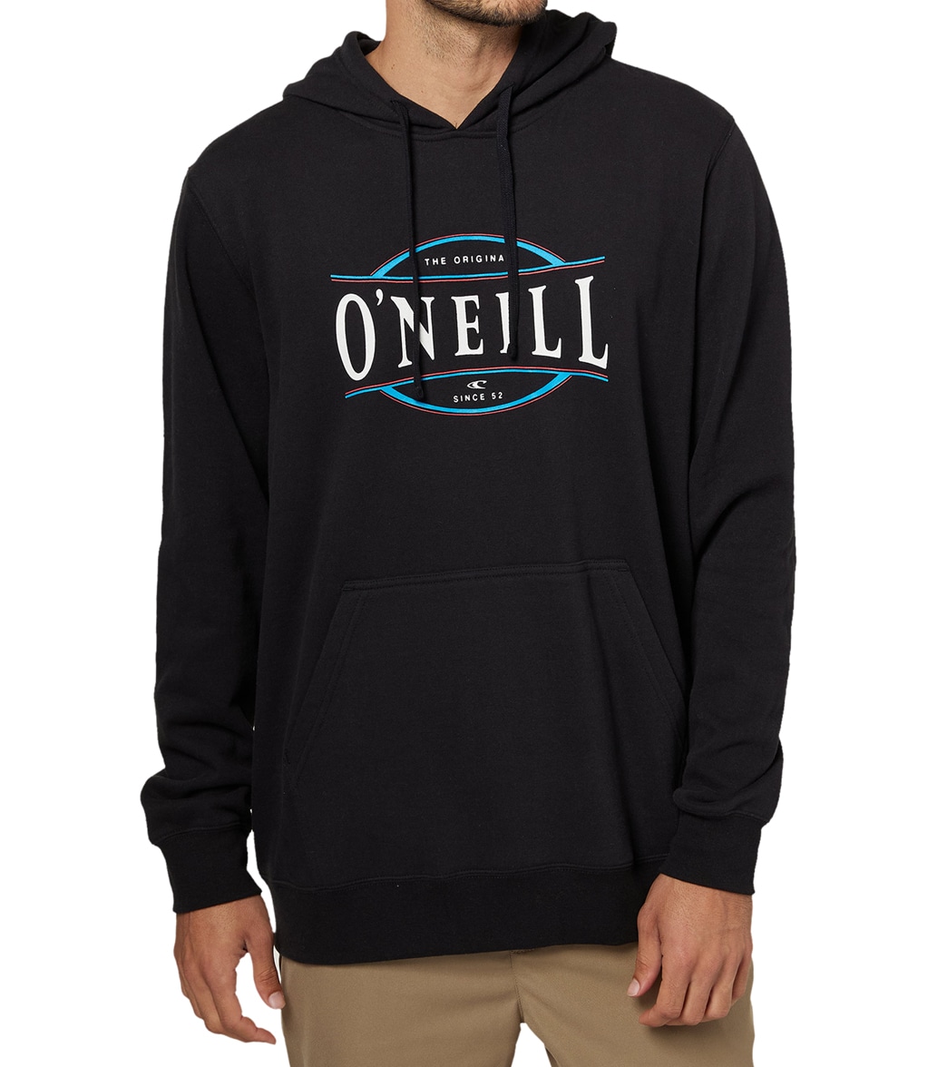 O'neill Men's Breakout Pullover Hoodie - Black Large Cotton/Polyester - Swimoutlet.com