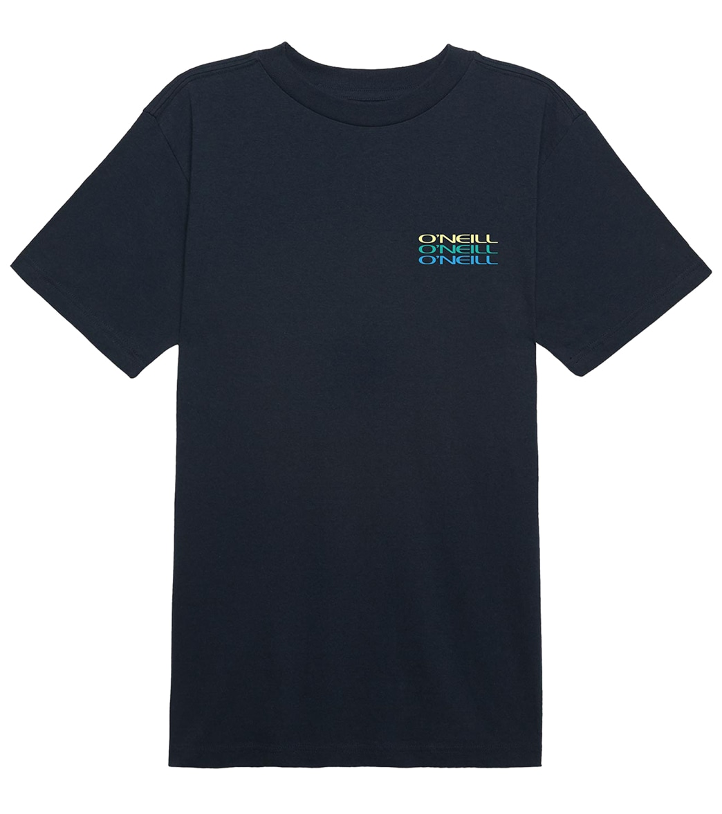 O'neill Men's Timeless Short Sleeve Shirt - New Navy Medium Cotton - Swimoutlet.com