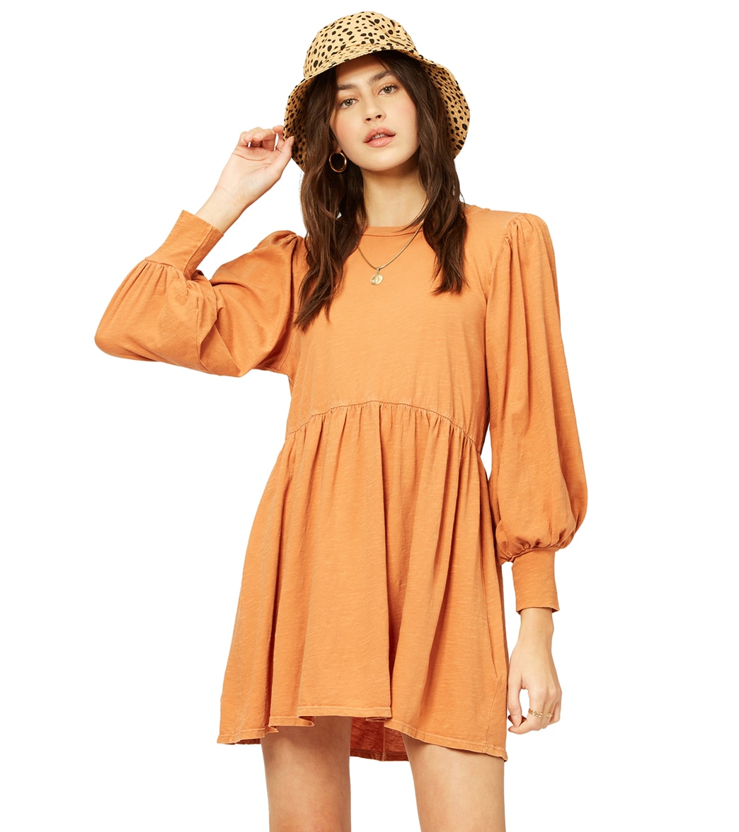 Billabong Women's Day To Dream Dress - Toffee Large - Swimoutlet.com