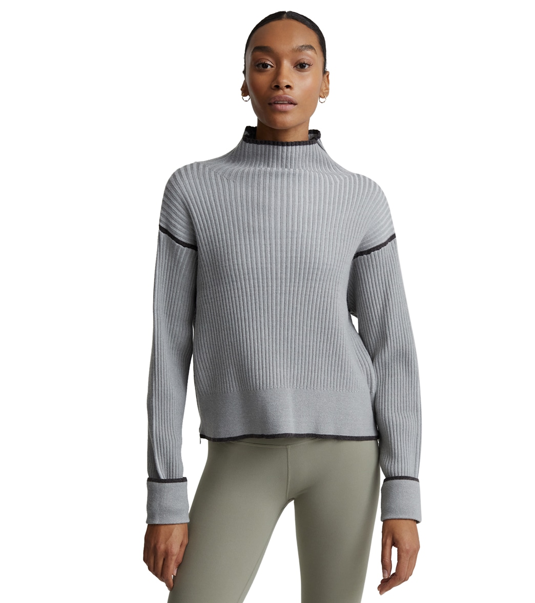 Varley Hagen Sweater - Griffin/Silver Grey Medium Size Medium - Swimoutlet.com