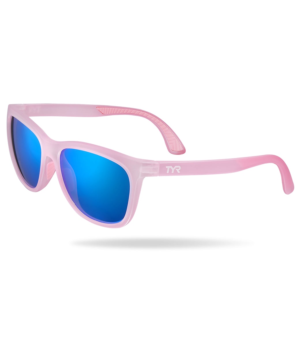 TYR Women's Carolita Lifestyle I Sunglasses - Blue/Pink - Swimoutlet.com