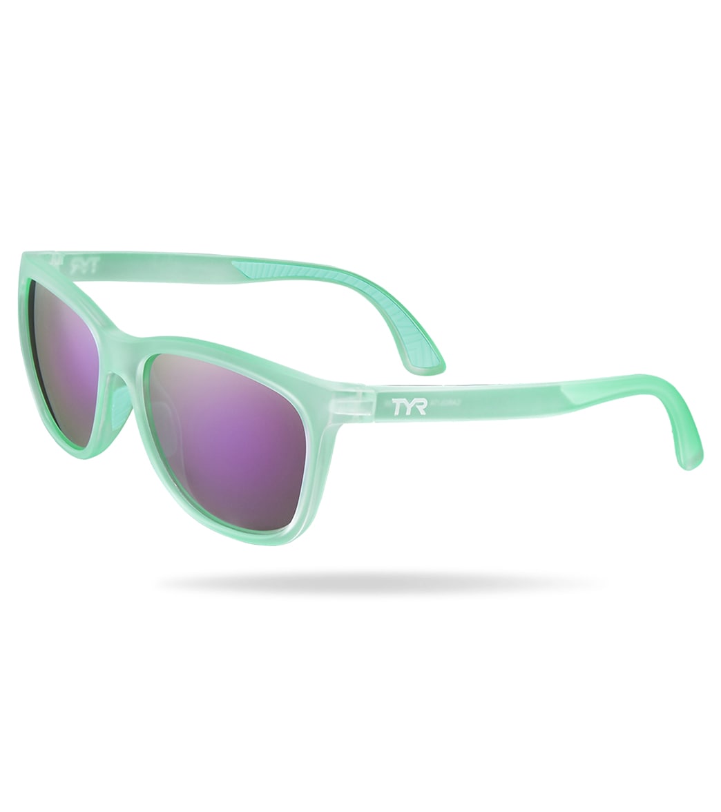 TYR Women's Carolita Lifestyle I Sunglasses - Pink/Mint - Swimoutlet.com