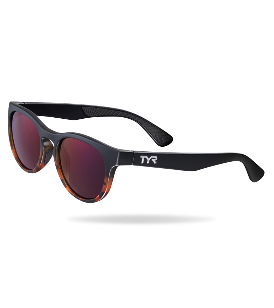 TYR Women's Ancita Lifestyle Ii Sunglasses - Purple/Black - Swimoutlet.com