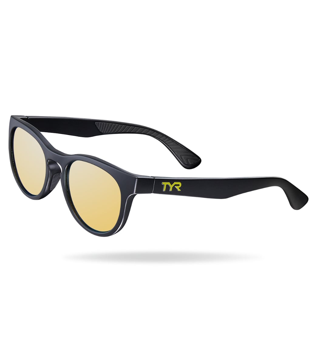 TYR Women's Ancita Lifestyle Ii Sunglasses - Gold/Black - Swimoutlet.com