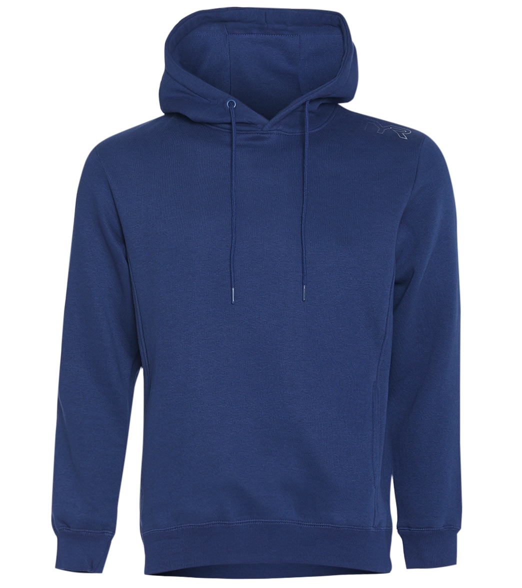 TYR Unisex Hoodie - Navy 3Xl Cotton/Polyester - Swimoutlet.com