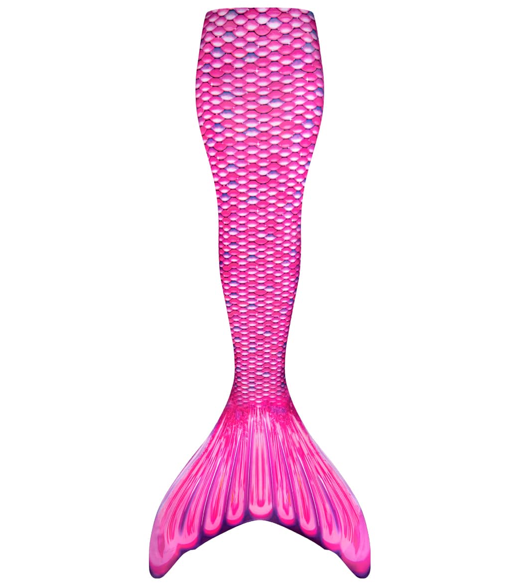 Fin Fun Malibu Pink Mermaid Tail & Monofin Youth/Adult - Youth Large 10 - Swimoutlet.com